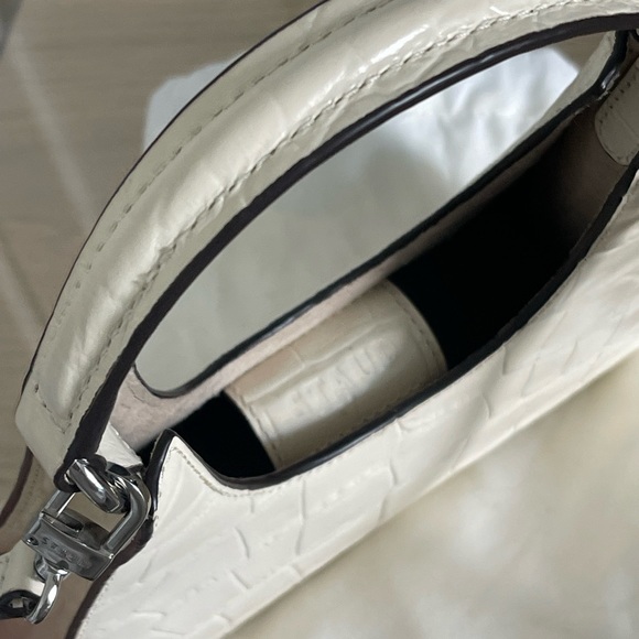 STAUD Mini Croc Embossed Leather Hobo Bag - Picture 8 of 11